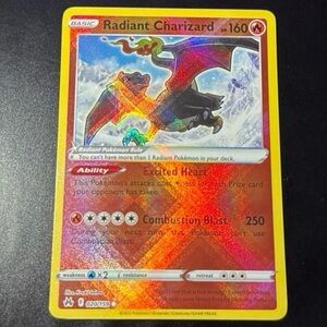 Radiant Charizard 20/159 SWSH Crown Zenith 2023 released Rare Reverse Holofoil